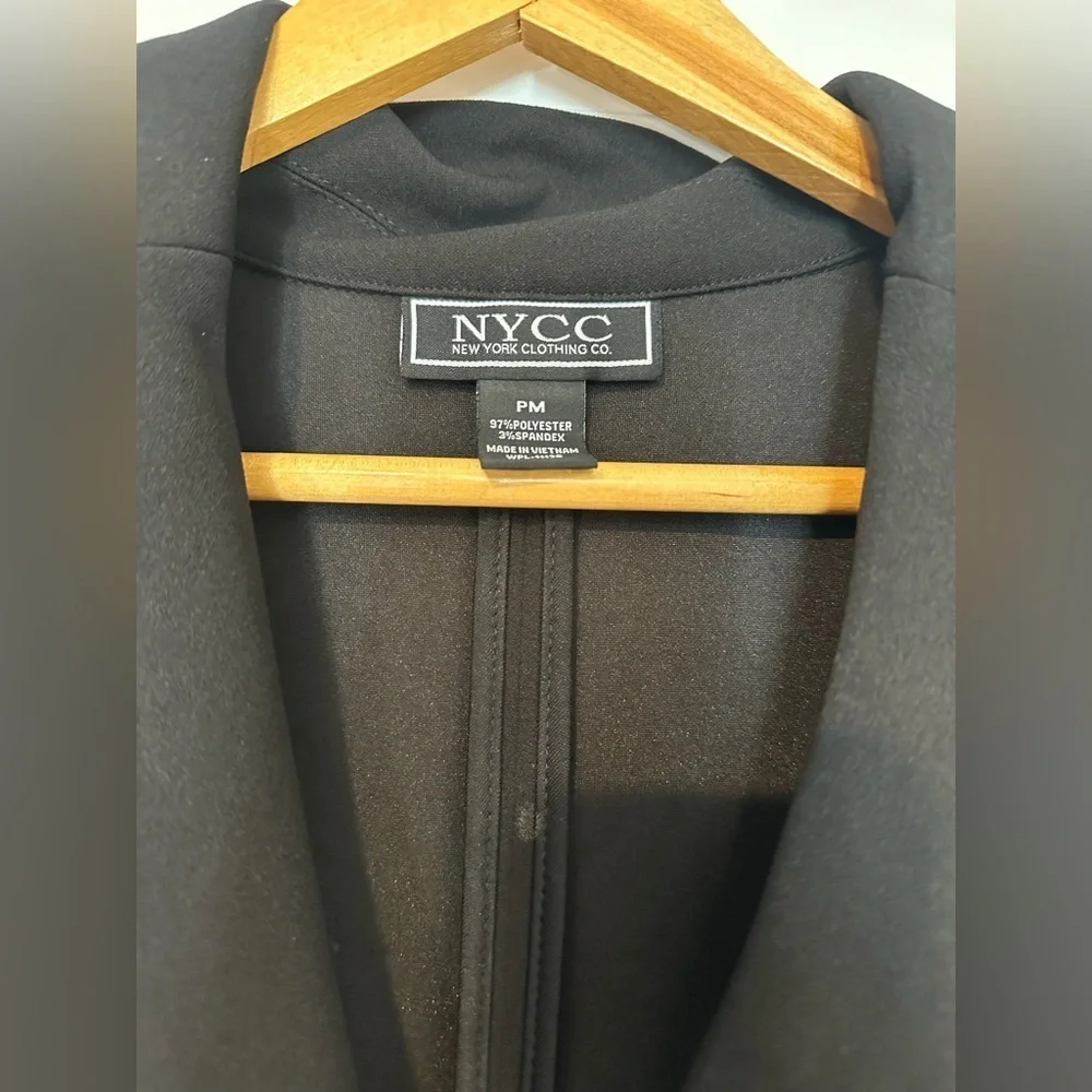 New York Clothing Company Petite Black Blazer